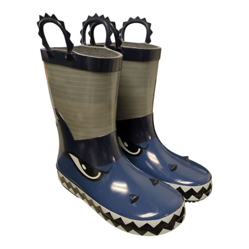 Member's Mark Toddler Boy's Waterproof Rubber Rain Boot - Shark